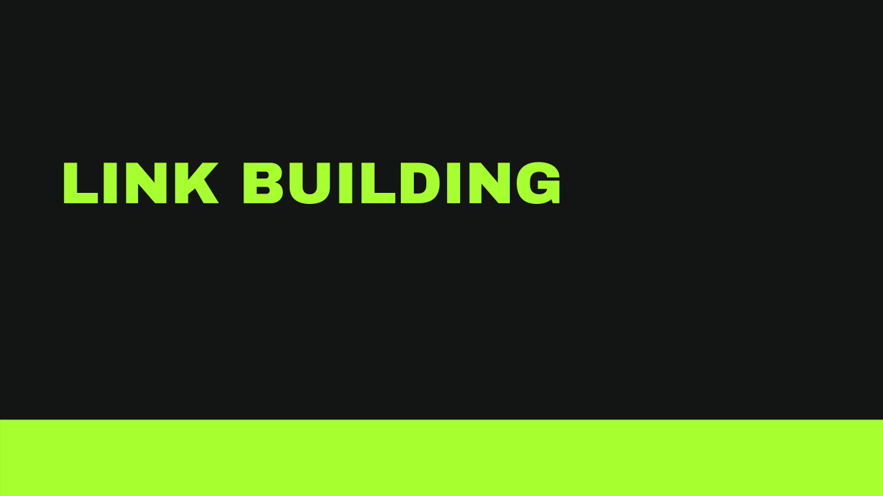 The best Link Building including internal, external ...