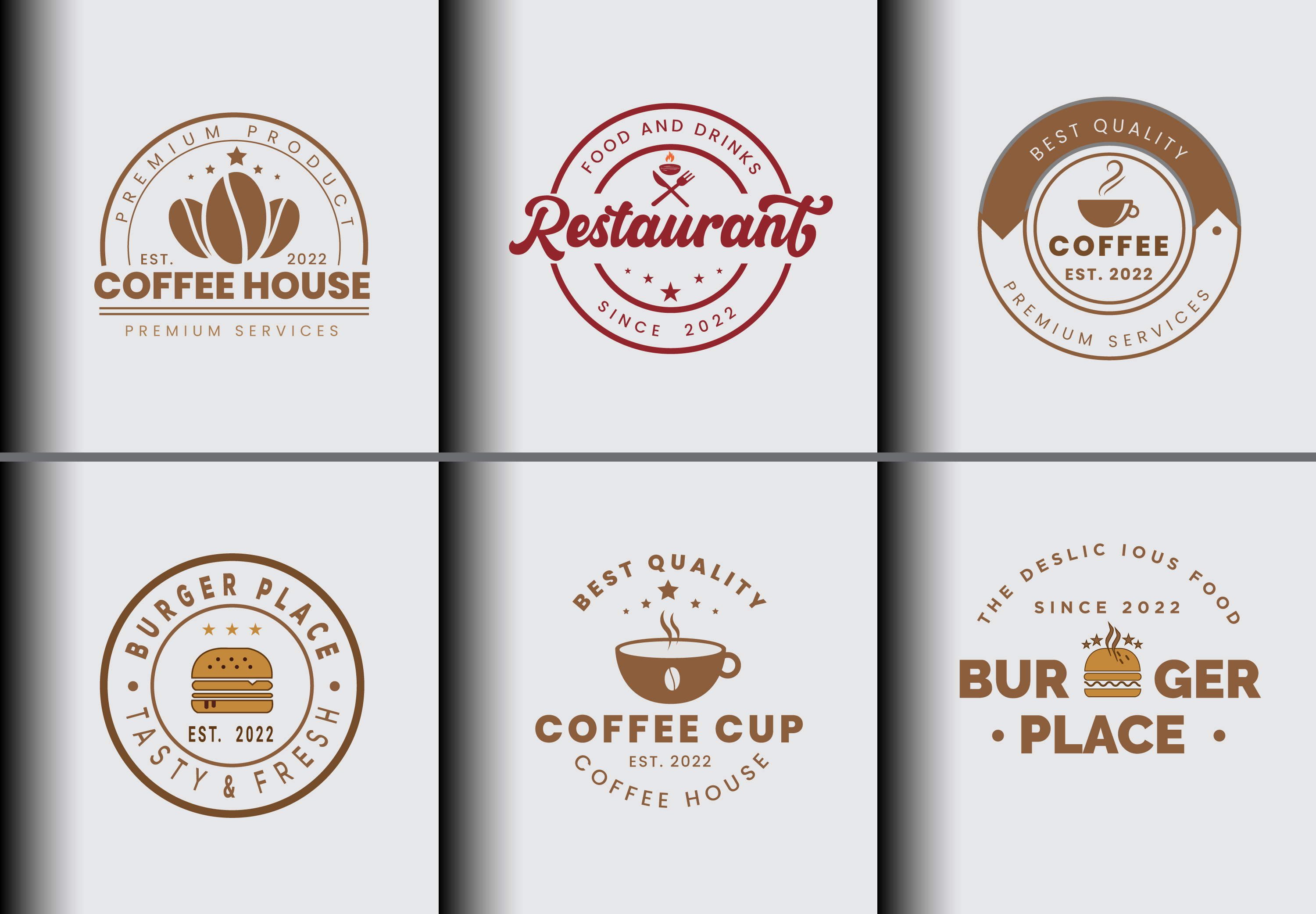 I will do a coffee, grill, bbq, restaurant logo design in 24 Hour 