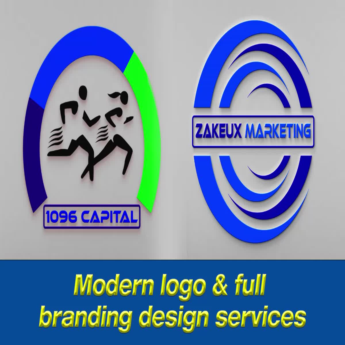 Modern Minimalist, Lettermark, geometric and wordmark logo design for startup business any person us