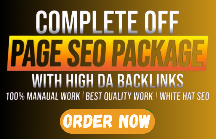 Ranking Your Website Complete off page SEO service by...