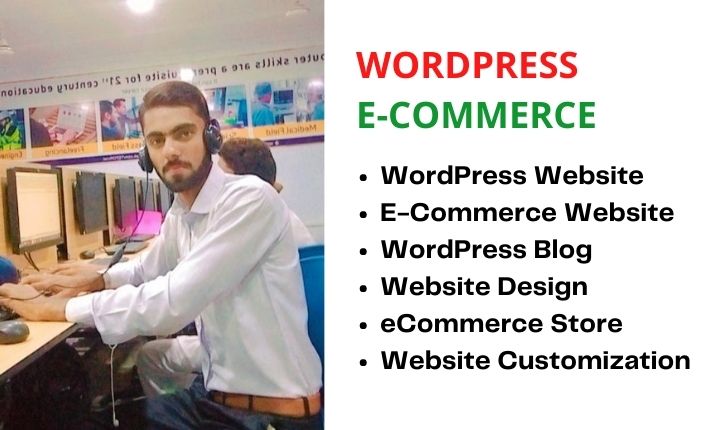 I will ecommerce online store WordPress website using...