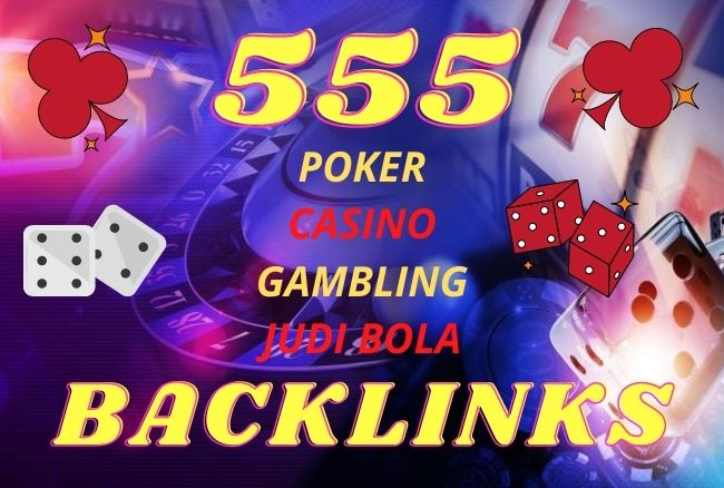 Build 555 PBN DA50 High Quality backlinks To Boost your website Casino Gambling site accepted