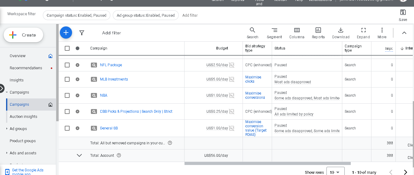 I will create and run google adwords ads