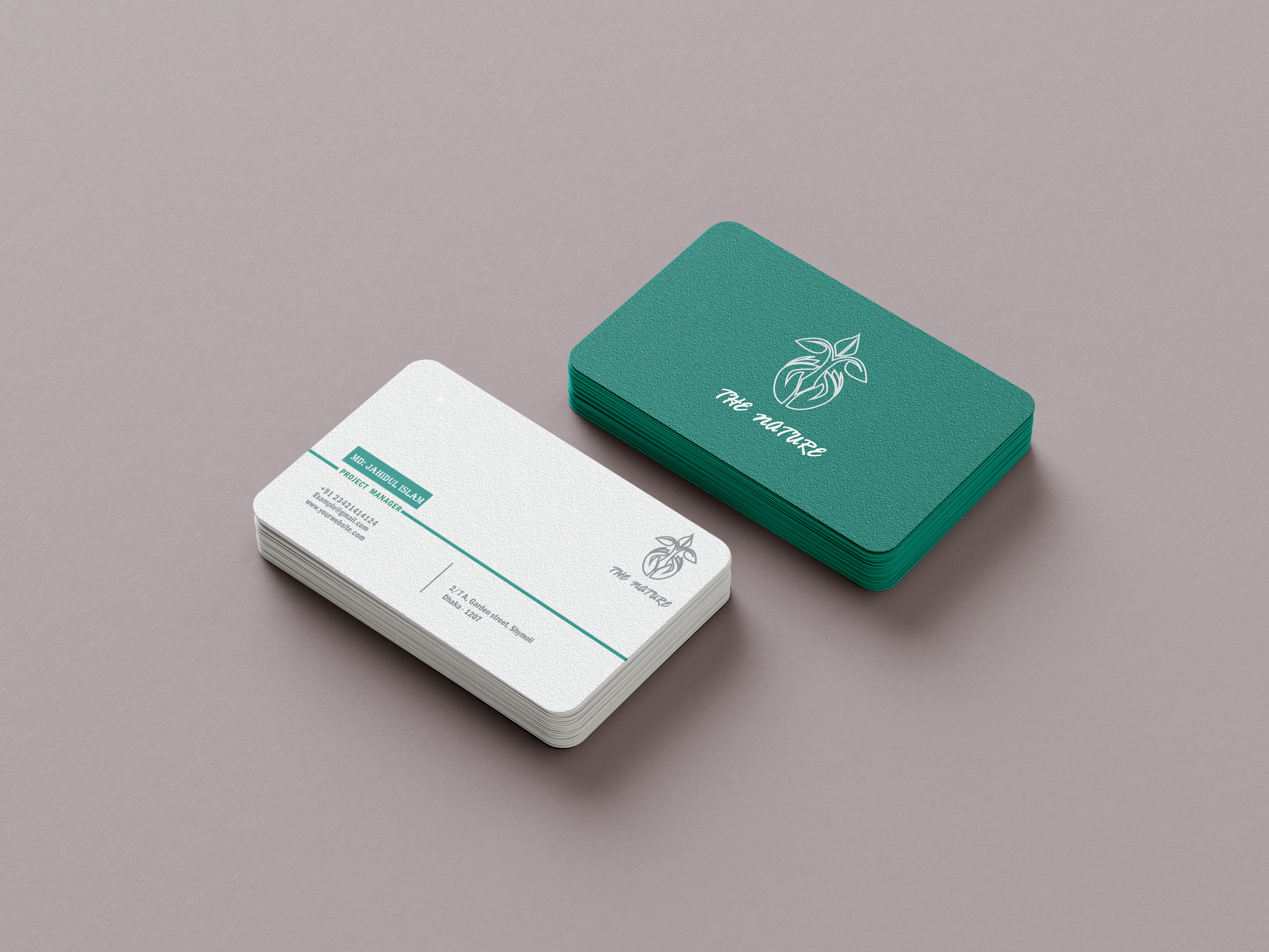 I will do professional business card design for your brand