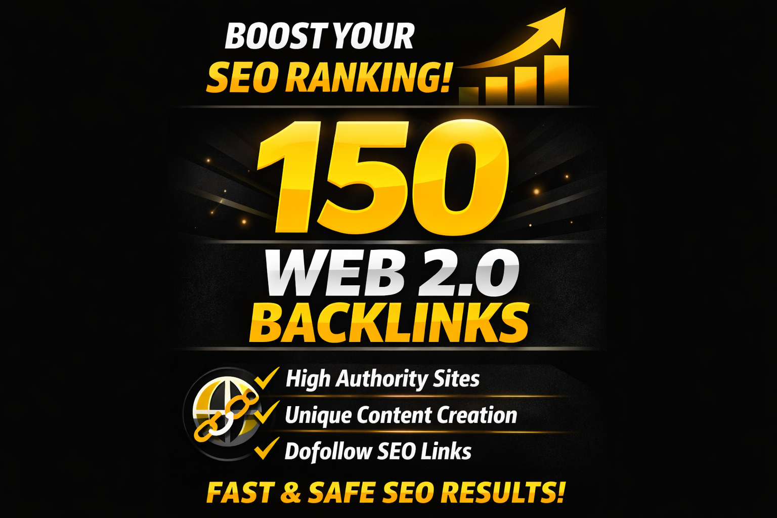I will build 150 powerful Web 2.0 backlinks manually for authority and Google ranking