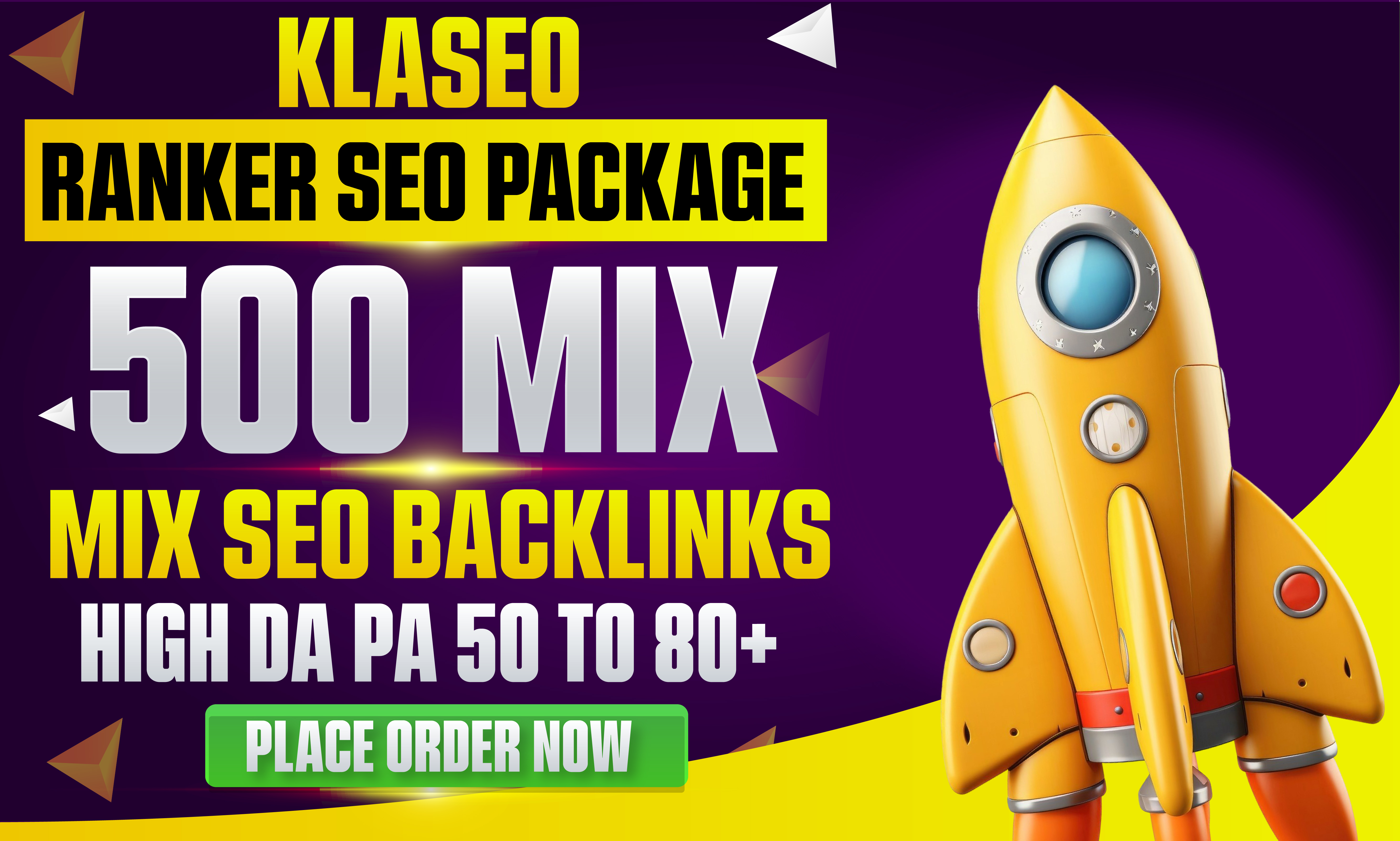 Ranker 1st With 500 Mix SEO Hight Authority Package High DA PA BACKLINKS