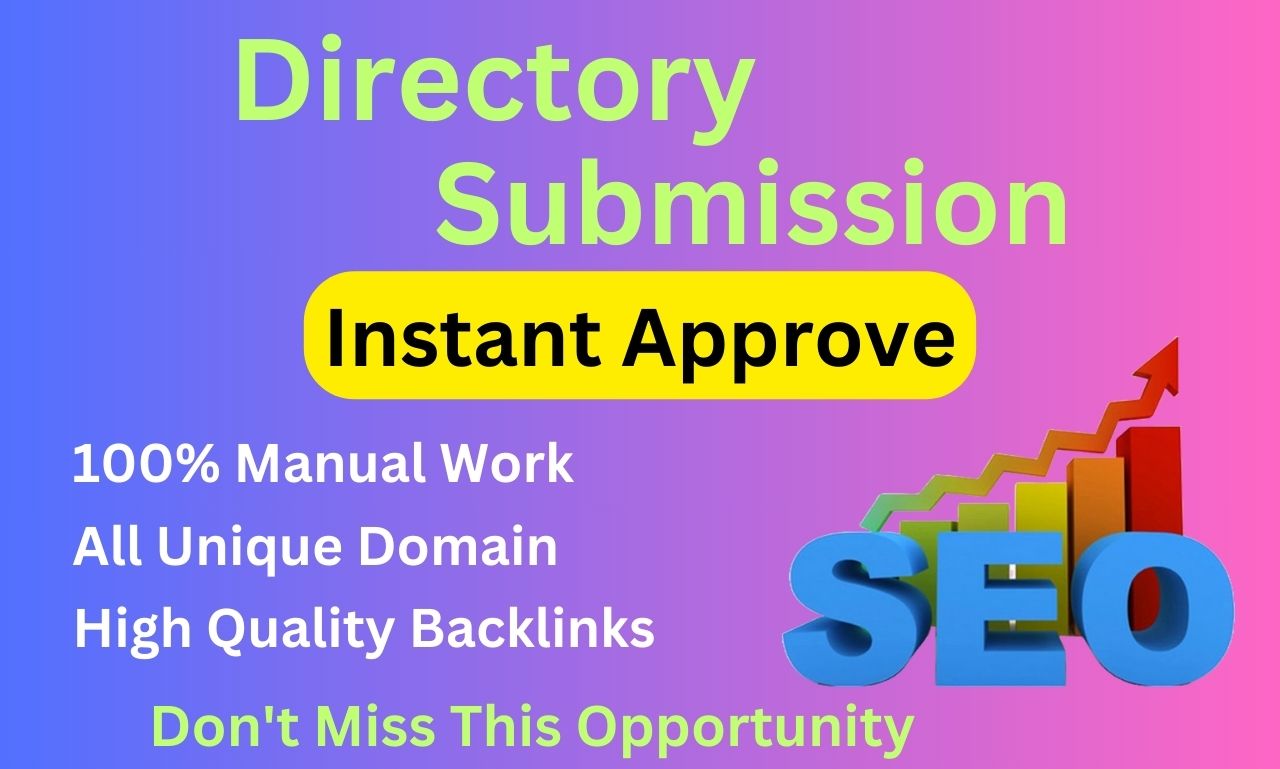 Instant Approval 120 Dofollow Web Directory Manual Ba...