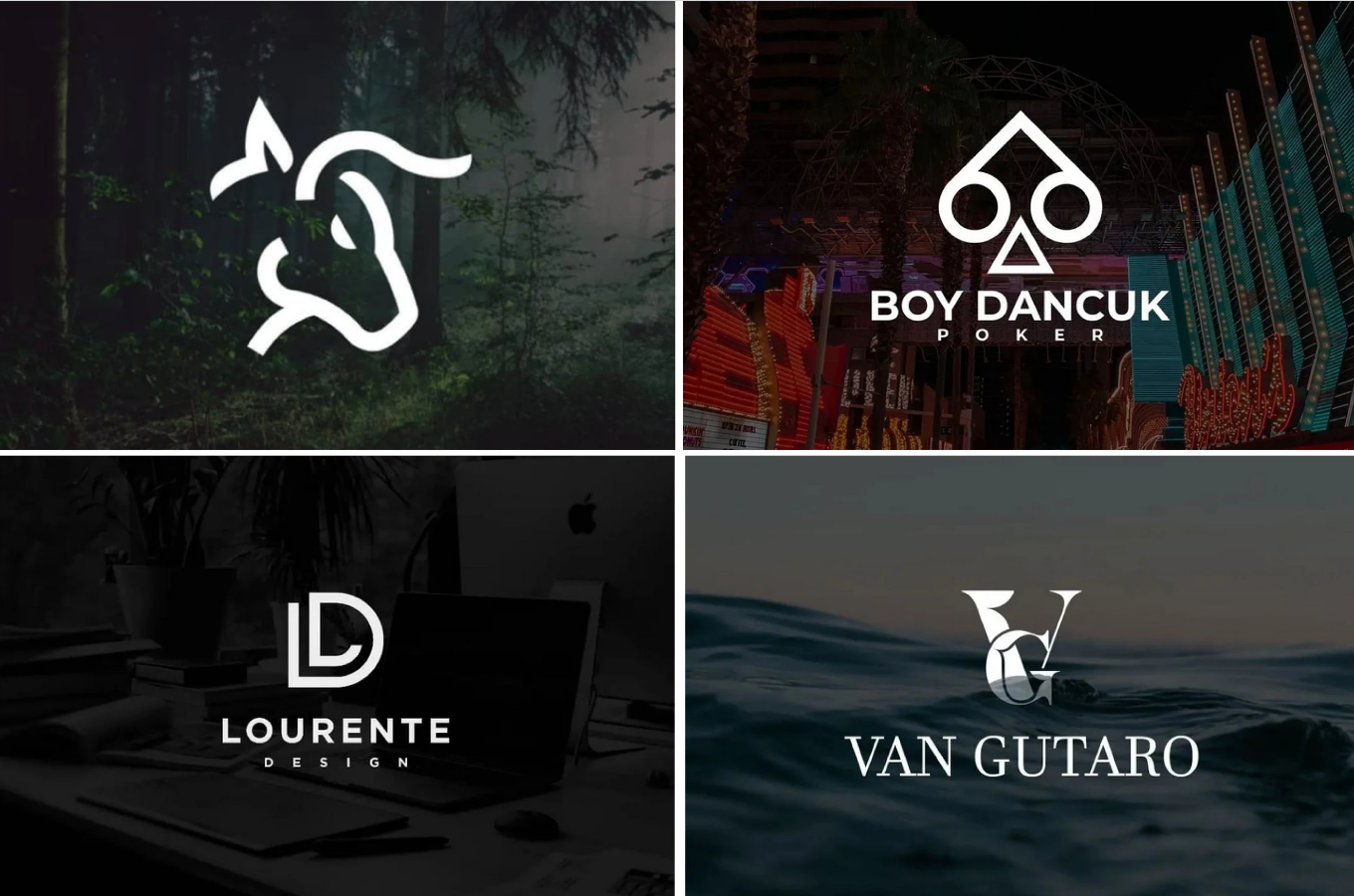 I will do modern minimalist, luxury fashion business logo design