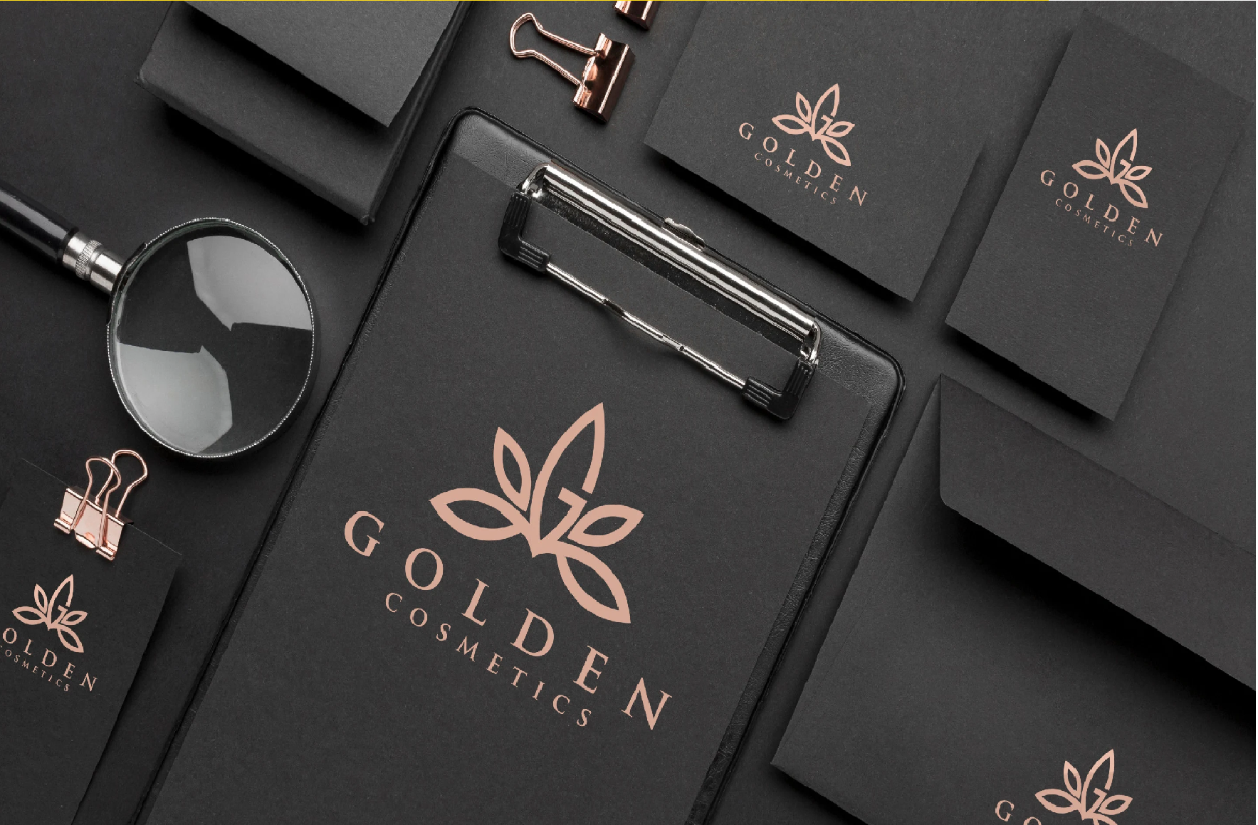 I will do modern minimalist, luxury fashion business logo design