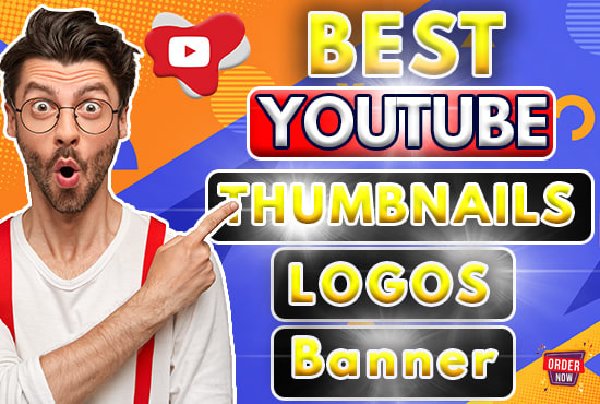 YouTube thumbnail & logo designer most attractive...