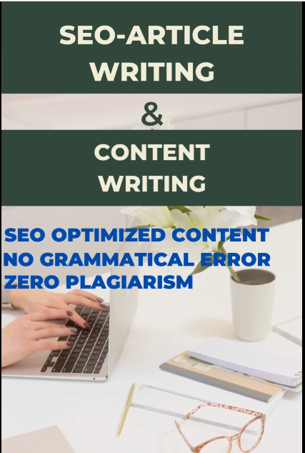 I will be your SEO articles writer or blog content wr...