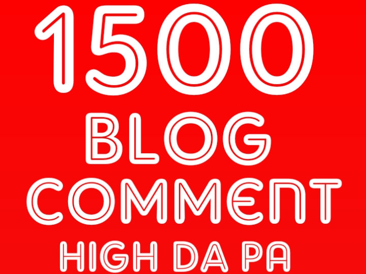 I will create 300 dofollow blog comment SEO manual backlinks 