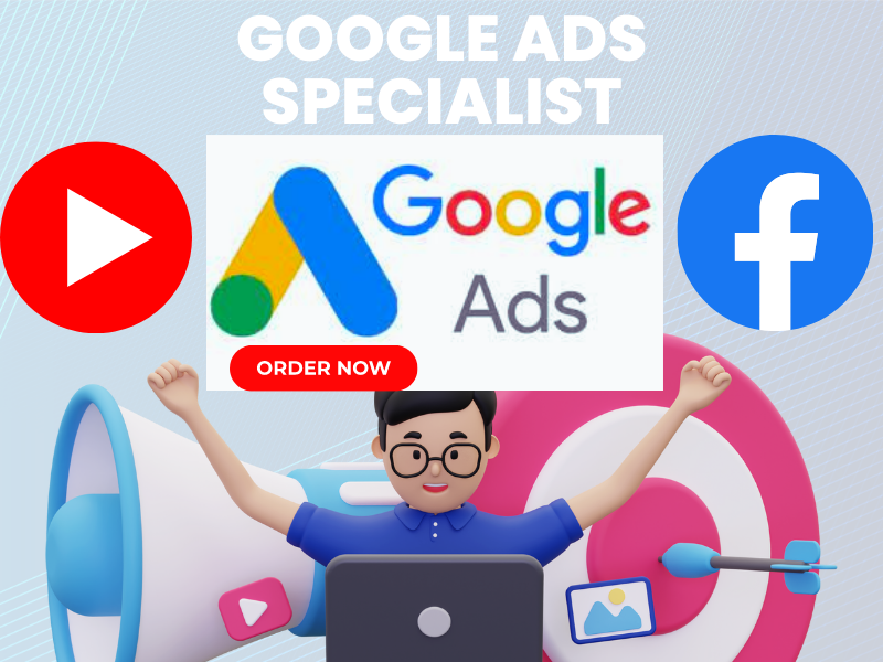 Google Adwords Social Media Ads & SEO Specialist