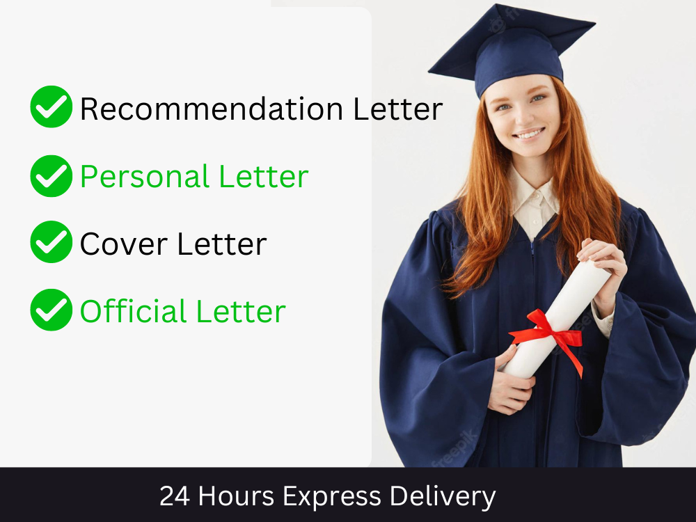 I perfect your recommendation letters, and cover let...