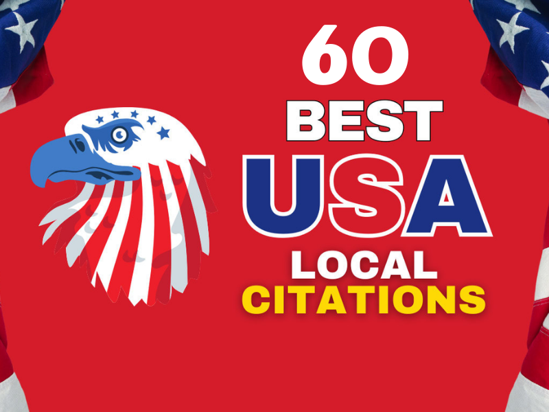 I will do 60 USA local citations, local business lis...