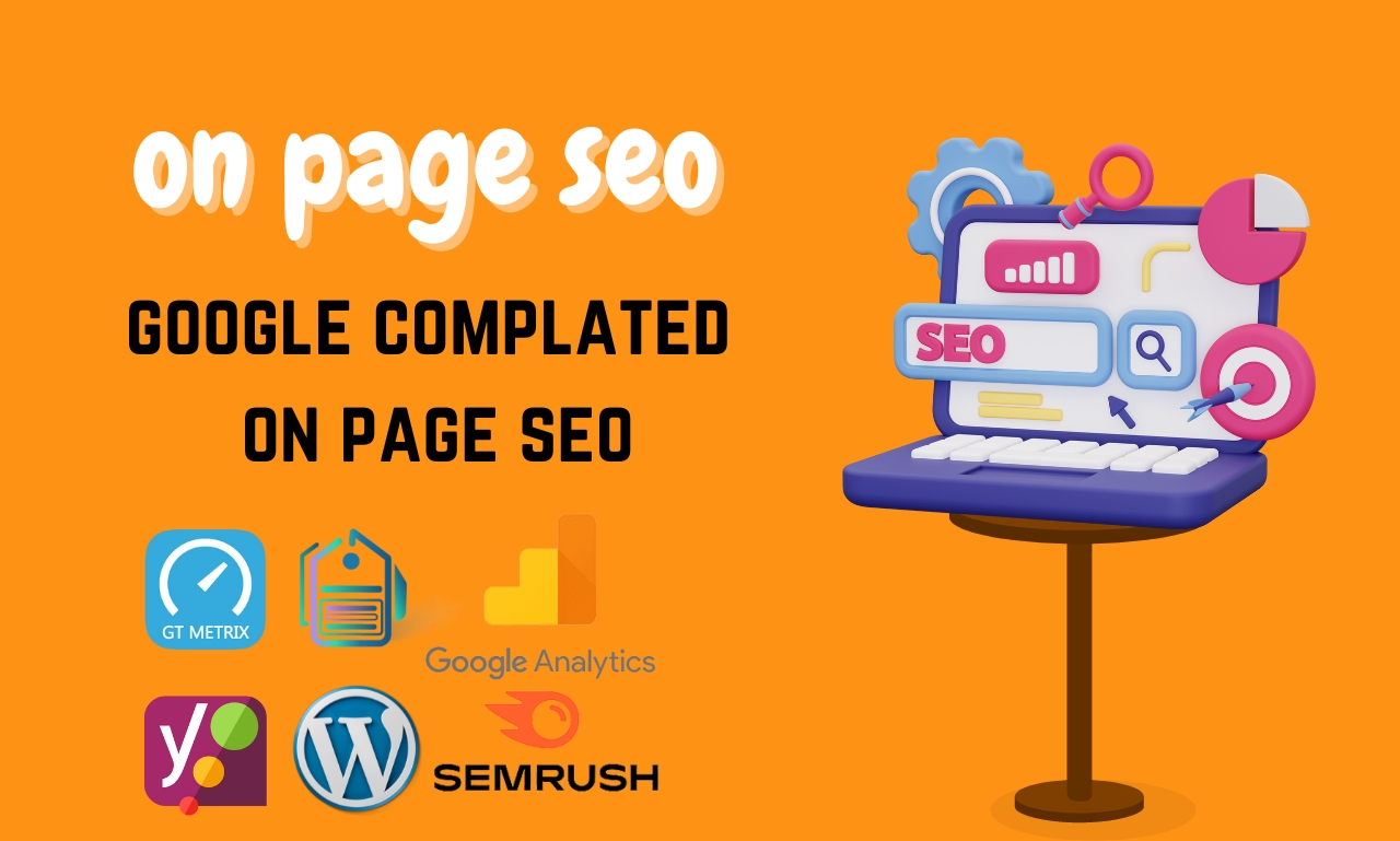 I will do onpage SEO and technical optimization servi...