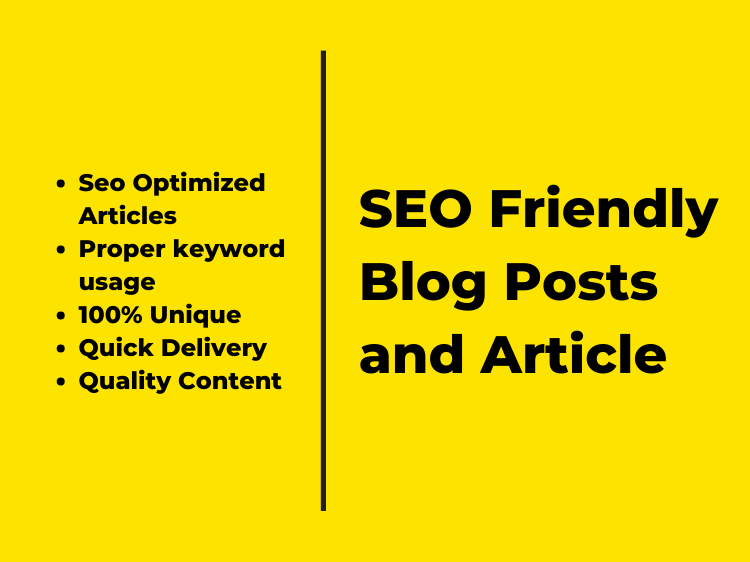 I will write a 1000+ words article, Unique, SEO fri...