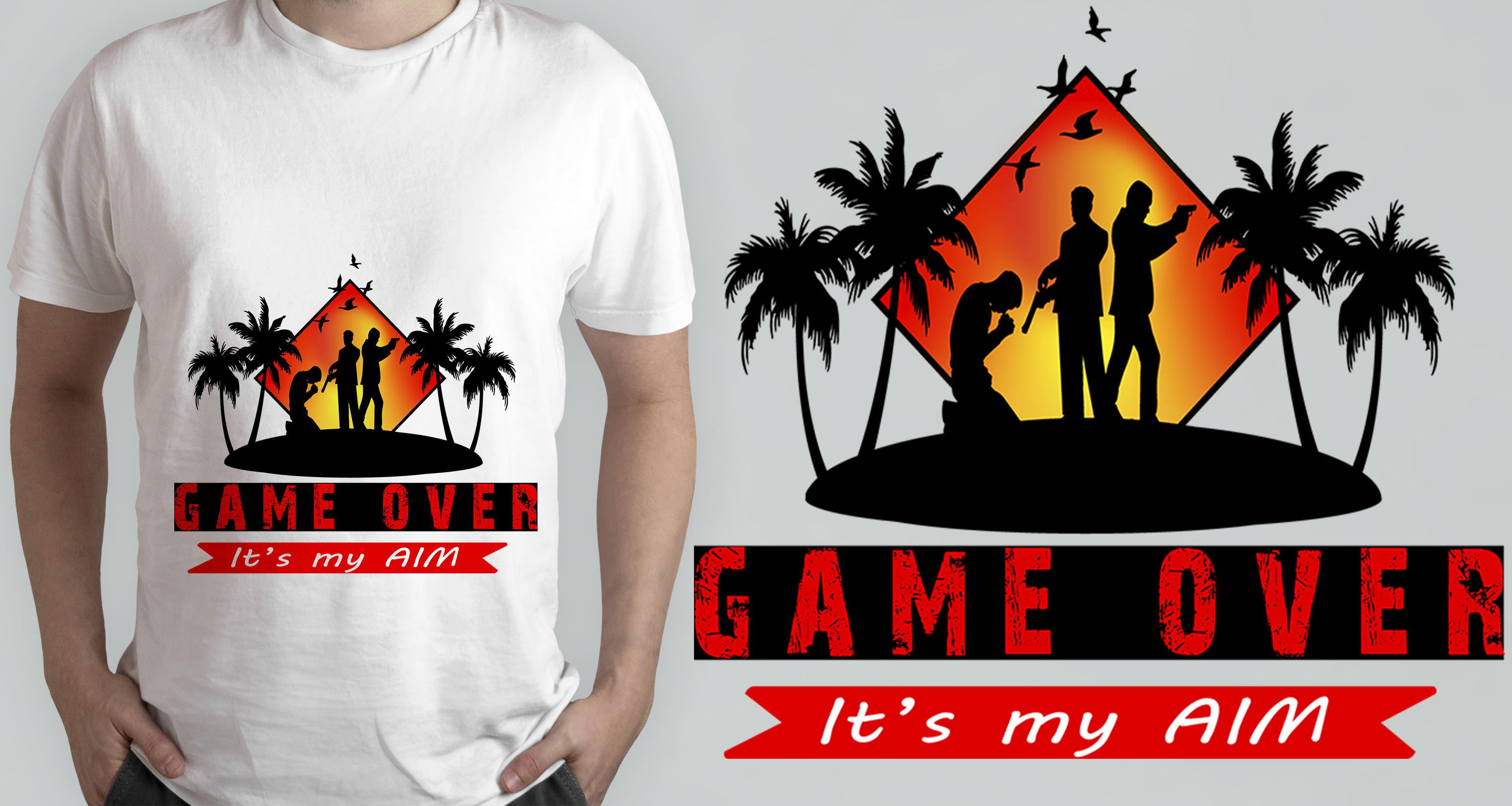 I will do trendy, stunning, and streetwear t shirts design