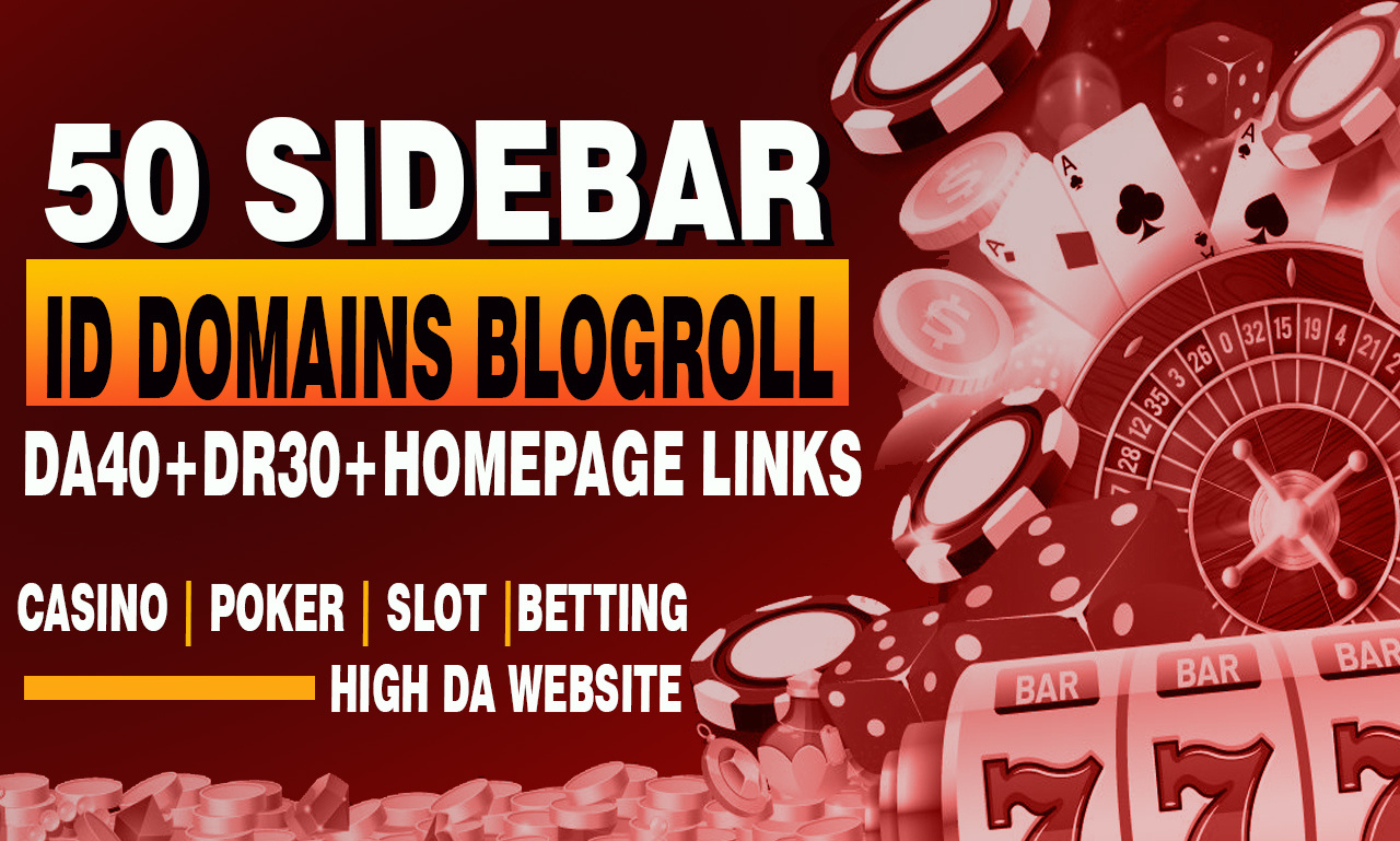 Powerful Casino & Poker SEO &ndash; 50 ID PBN | Homepage | Blogroll / Sidebar / Footer Links