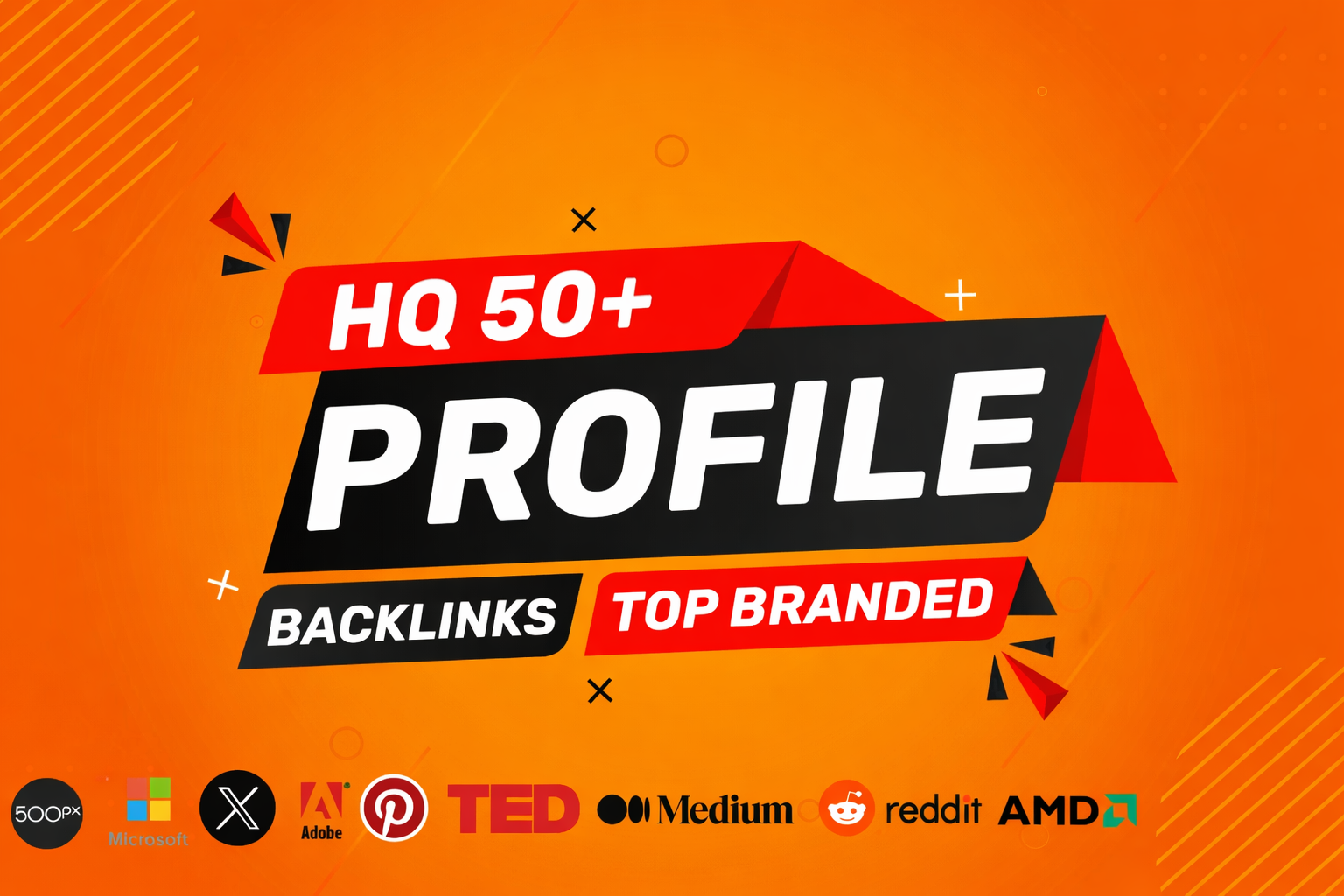 Create HQ 50+ Profile Backlinks From High DA 80+ Authority Sites