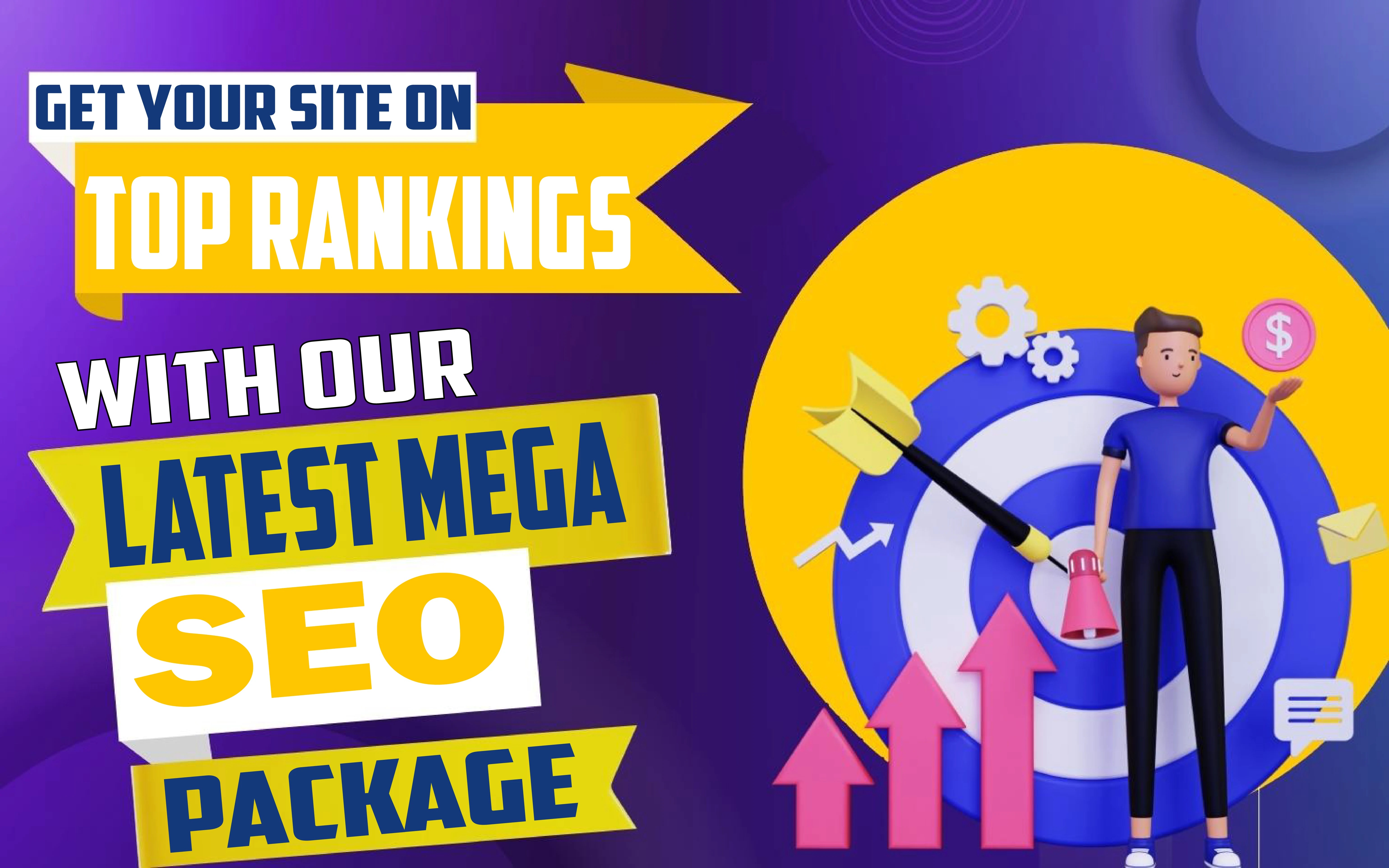 Get Your Website on Top Rankings with Our Mega SEO Package