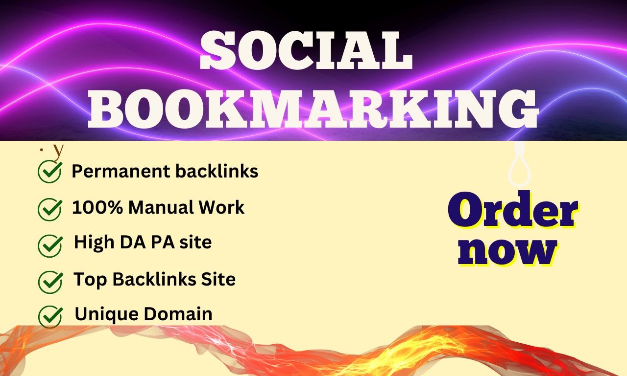 I will create 60 manual high-quality social bookmarki...