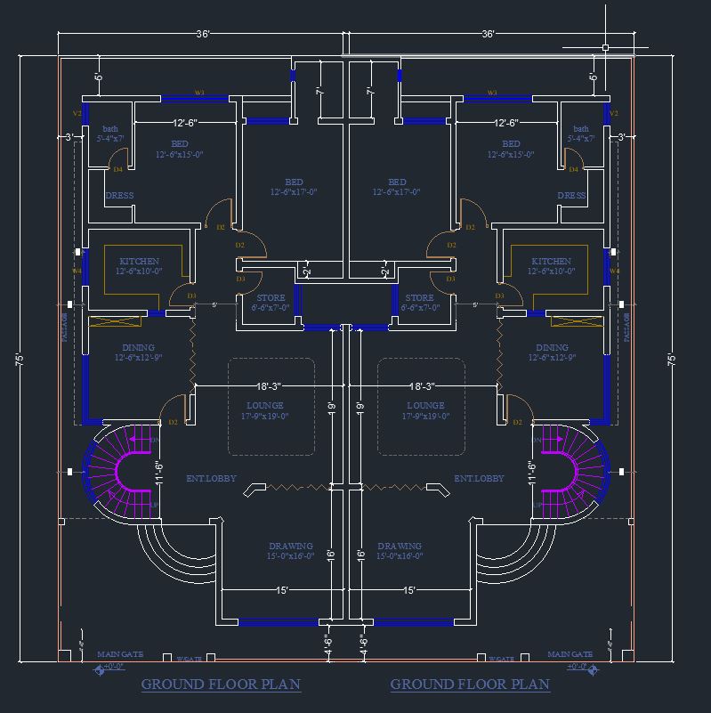 I will make 2D architecture plan for your house