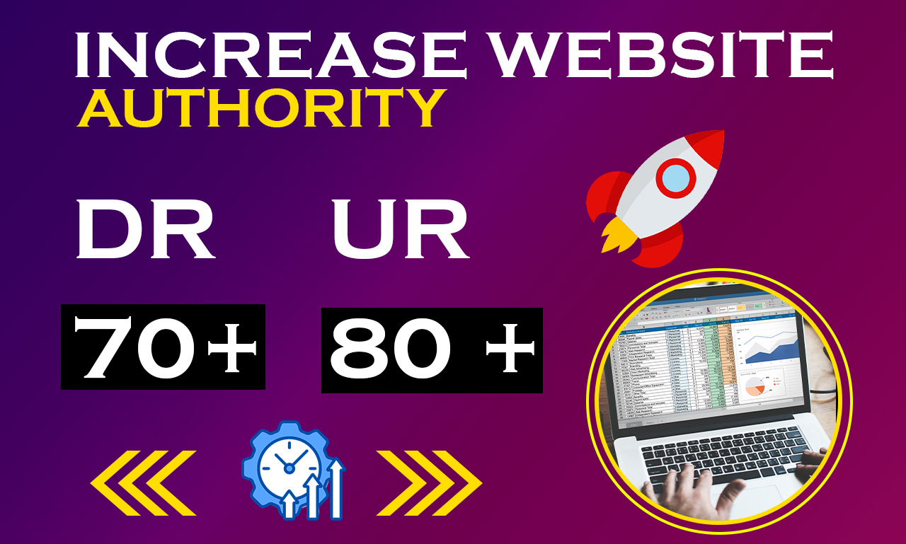 I will increase domain rating dr ahrefs and ahrefs ur...