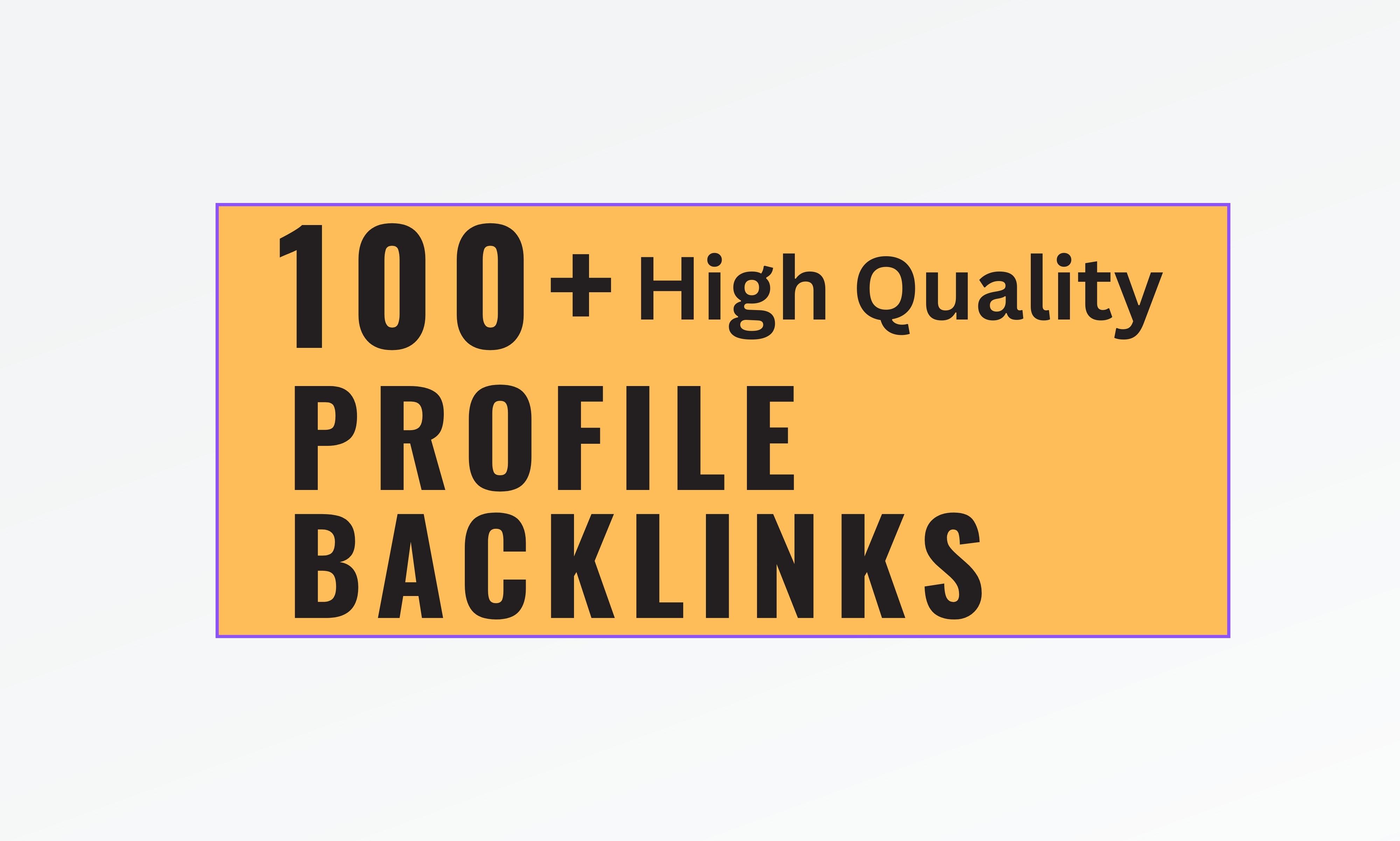 I will create manually High DA 70 to 95+ 100 Profile ...
