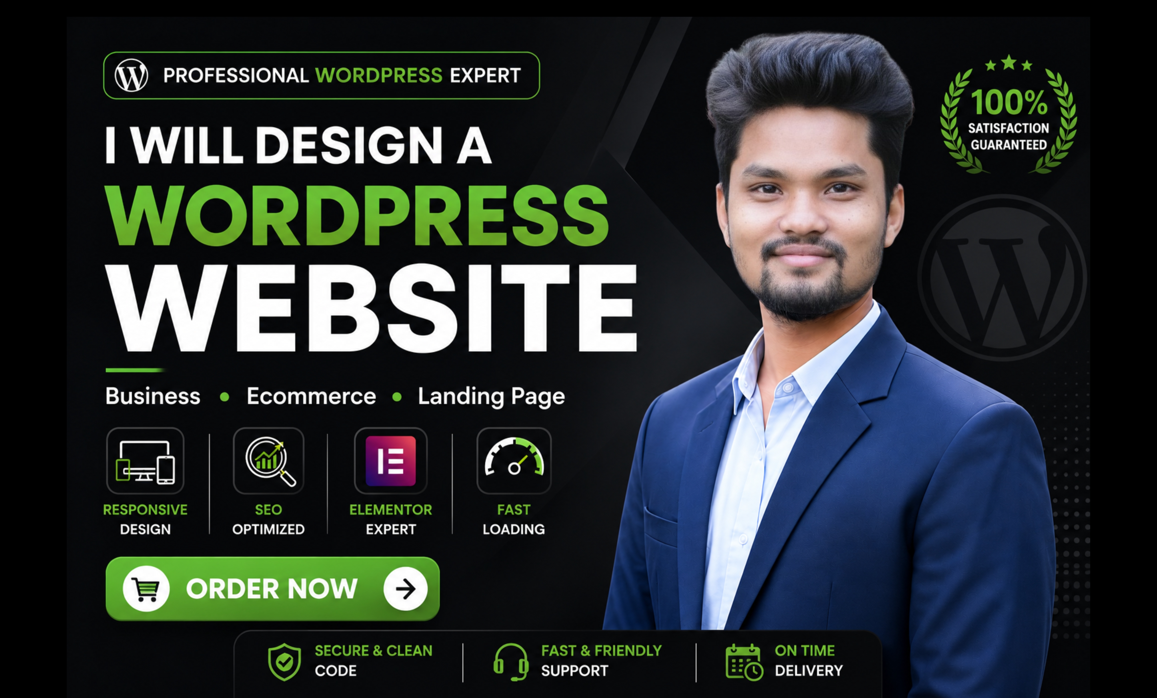 I will copy clone any website with wordpress elemento...