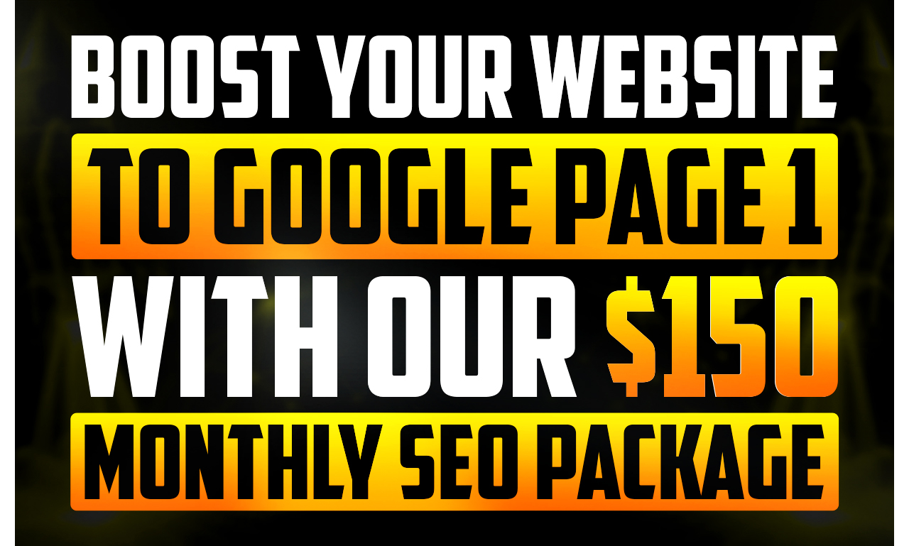 Monthly SEO Package with Manual Backlinks for Higher Rankings