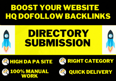 Top 100 local citations and directory submission dofollow backlinks for google rank