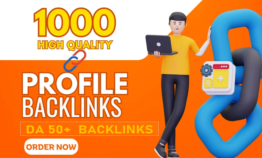 1000 Profile PR9 - DA 90- 50 Backlinks Domain Permium High Quality SEO Your&nbsp;Ranking