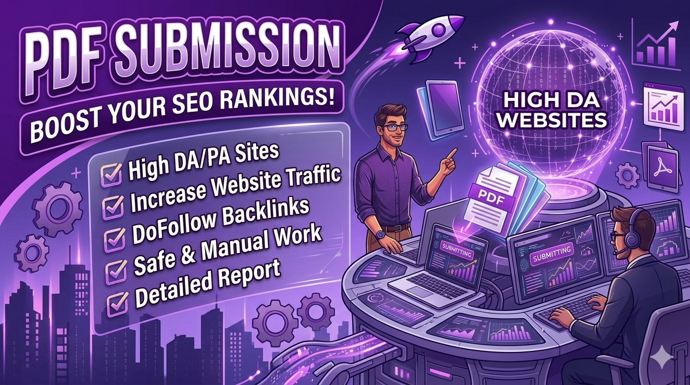 Do manual Submission on High Quality sites