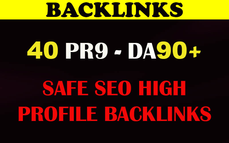 I Will Do 40 MOZ High Authority PR9-6 SEO Backlinks For improve your Google ranking