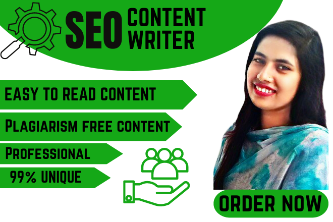 I will write SEO friendly Blogs post And website Cont...