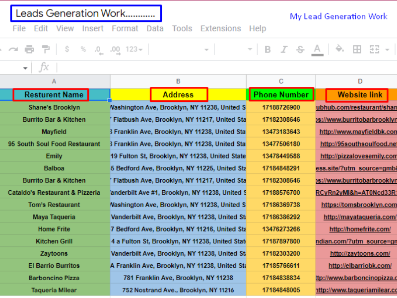 I will do B2B lead generation and prospect email list...