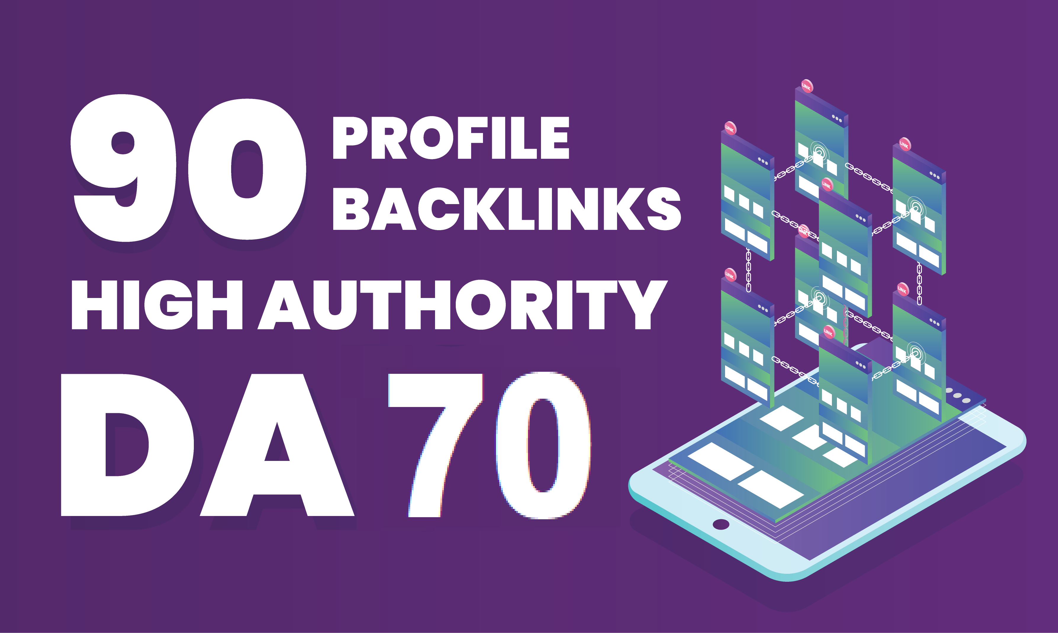 I will boost your SEO with 90 High Authority Profile ...