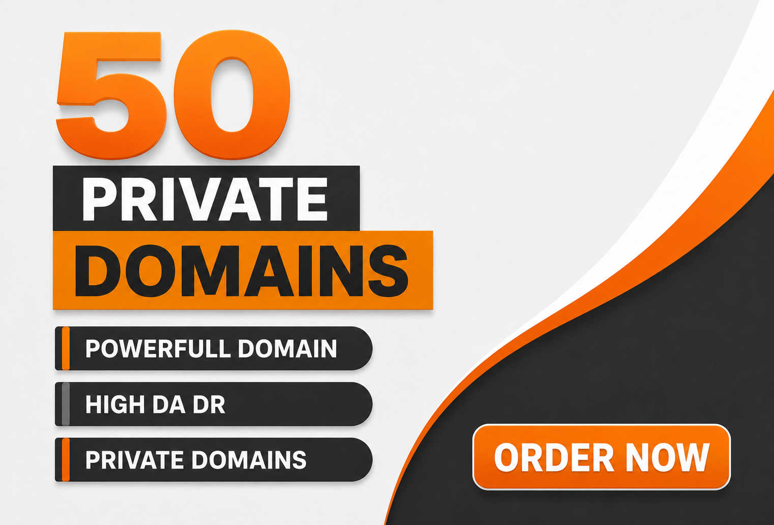 Rank With 50 Powerful & Permanent DA50+ Backlinks...