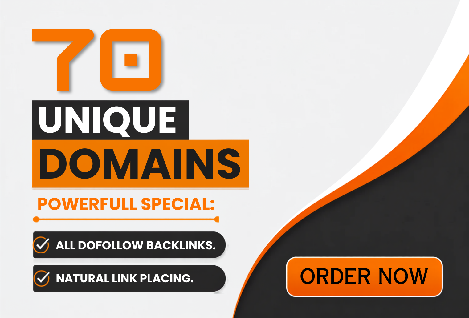 Rank With 70 Powerful & Permanent DA50+ Backlinks...