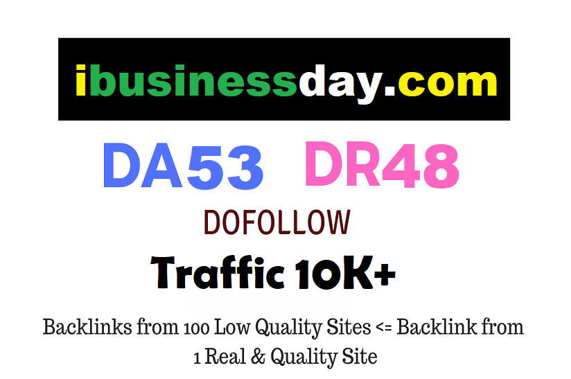 Write And Publish GuestPost on ibusinessday. com Webs...