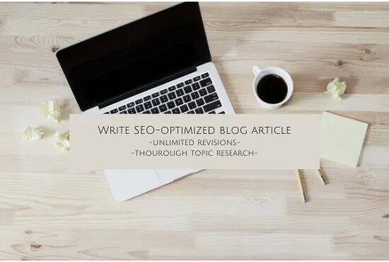 I will be your SEO blog post writer