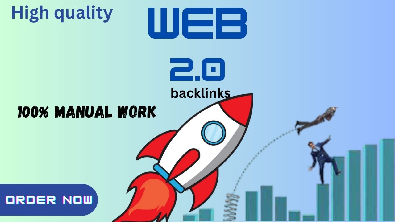 I will provide 40 High-quality Web 2.0 Backlinks &amp...