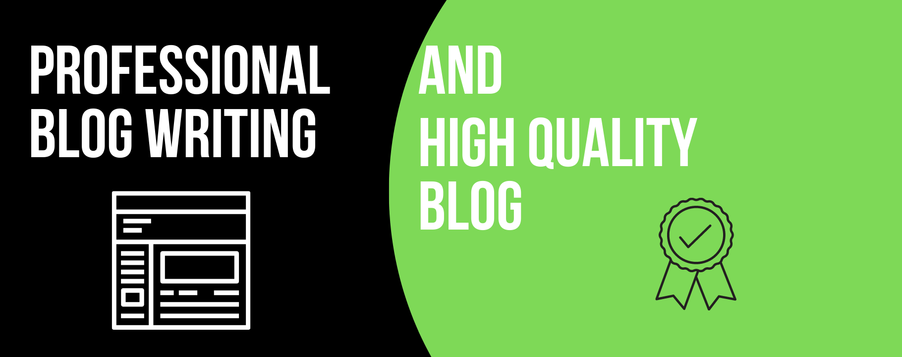 I will write a high quality blog