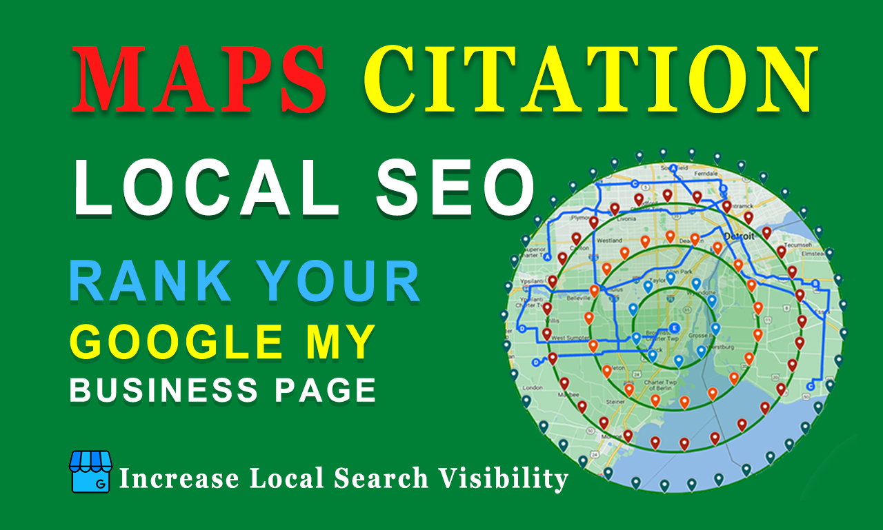 I will do 100 google maps citations for local busines...