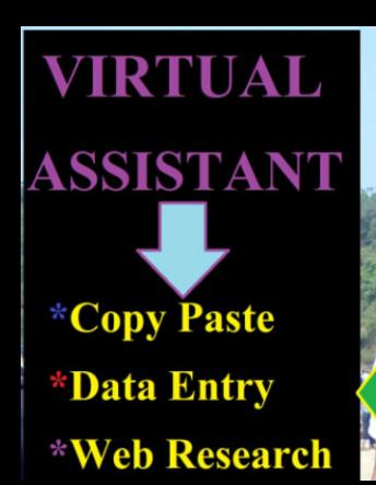 I will be virtual assistant for data entry web resear...