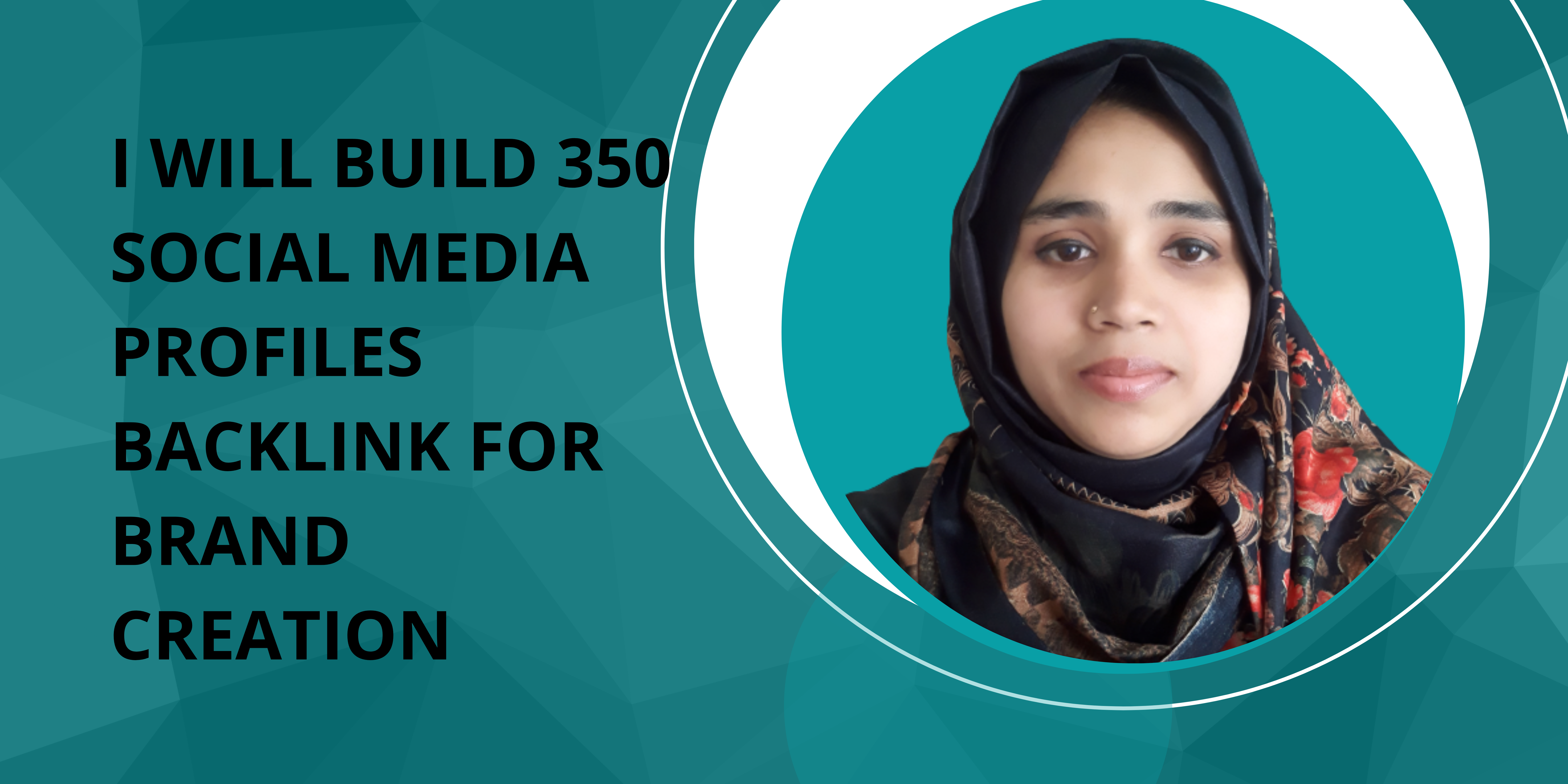 I will build 350 social media profiles backlink for brand creation