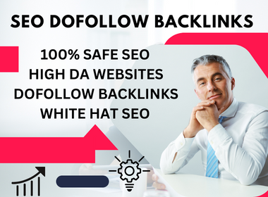 I WILL Provide 100 Do Follow SEO Backlinks