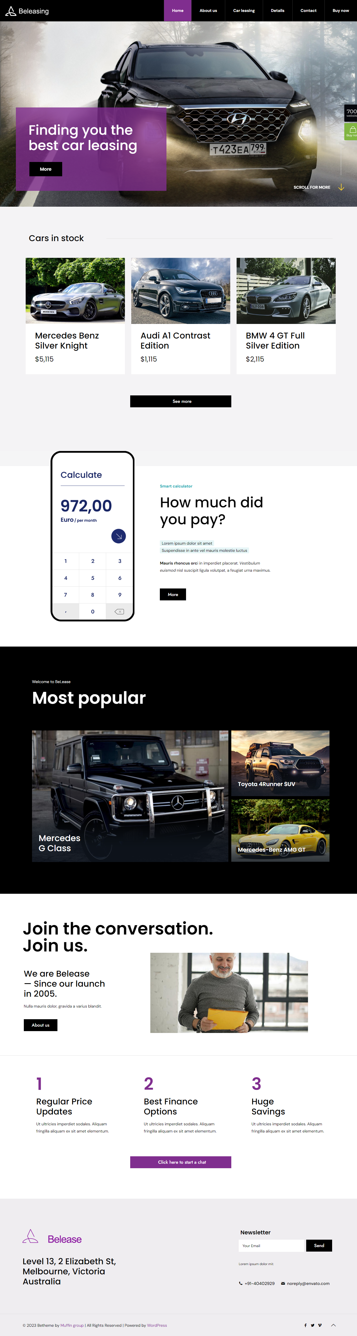 Modern & Professional Wix One Page Website Design & Development