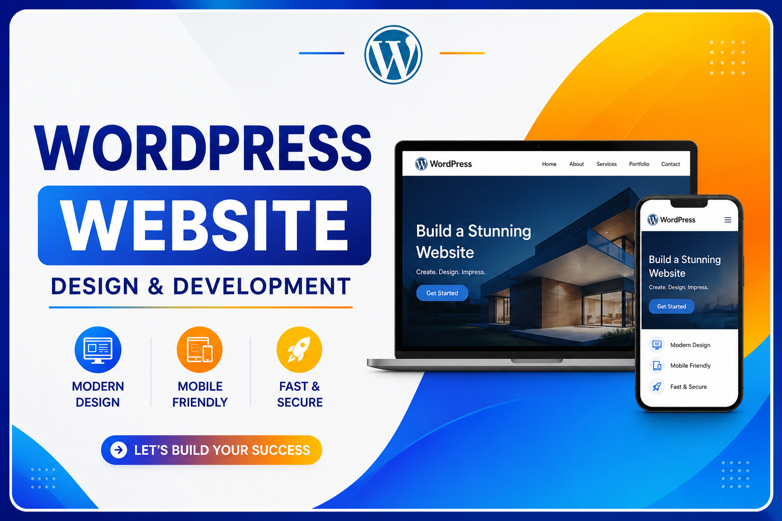 Build a Modern & Professional WordPress One Page Website 